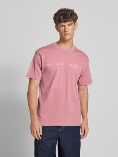 SANTA CRUZ T-Shirt mit Label-Print Rot 4