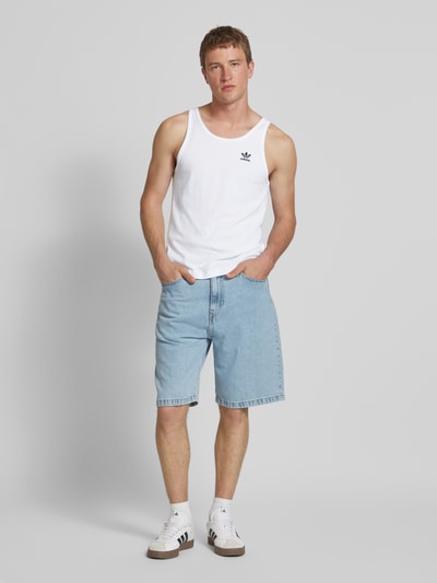 adidas Originals Tanktop mit Label-Stitching Weiss 1
