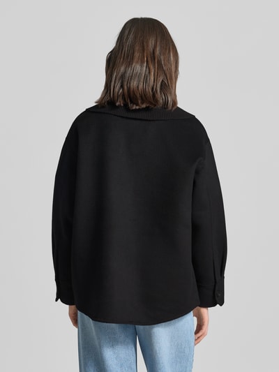 OPUS Kurtka z kieszeniami na piersi model ‘Josia’ Czarny 5