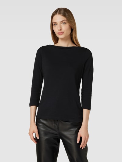 Tom Tailor Longsleeve mit U-Boot-Ausschnitt Black 4