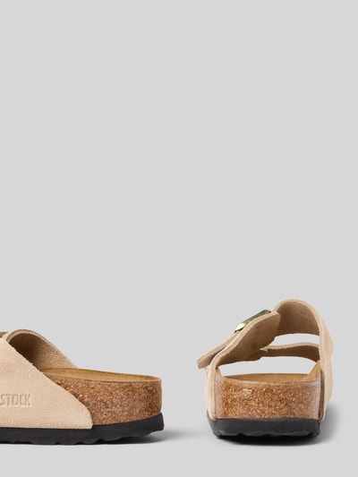 Birkenstock Sandalen mit Dornschließe Modell 'Arizona' Beige 2