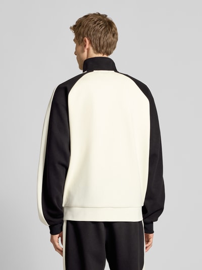 KARL KANI Bluza rozpinana z detalem z logo model ‘Kani’ Biały 5