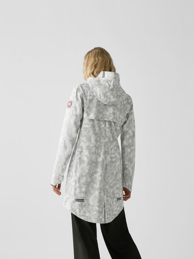 Canada Goose Mantel mit Allover-Print Hellgrau 5