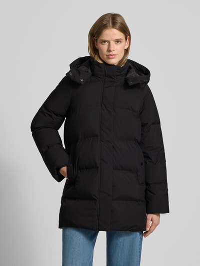 ONLY Oversized Steppmantel mit Kapuze Modell 'JOSIE' Black 4