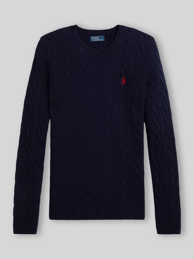 Polo Ralph Lauren Regular Fit Pullover aus Woll-Kaschmir-Mix 'JULIANNA' Marine 2