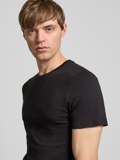 REVIEW T-Shirt mit Rundhalsausschnitt Black 3