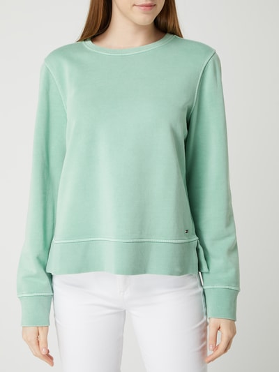 Tommy Hilfiger Sweatshirt mit Logo Stickerei Modell Valera mint online kaufen