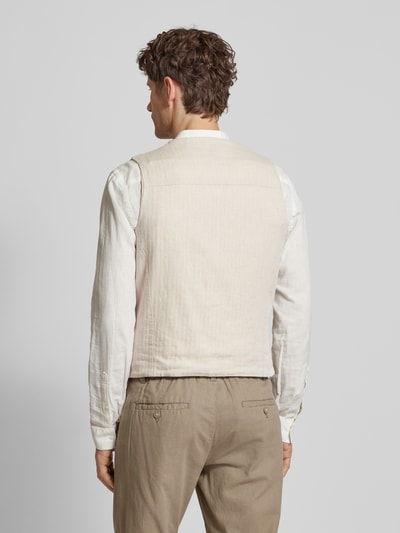 Lindbergh Gilet met knoopsluiting Offwhite - 5