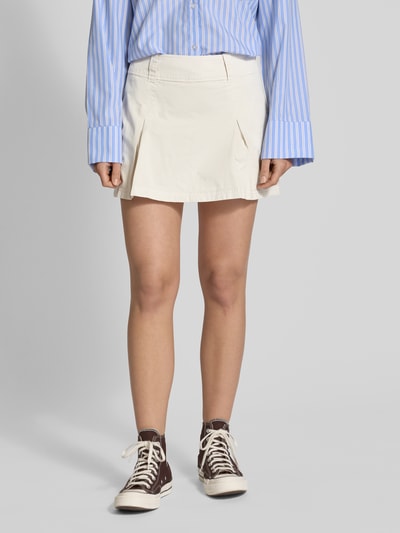 Calvin Klein Jeans Skort mit Label-Stitching Beige 4
