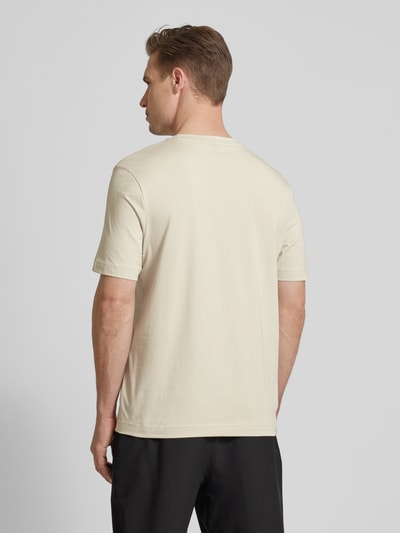 BOSS Orange T-Shirt mit Label-Detail Modell 'TCHUP' Sand 5