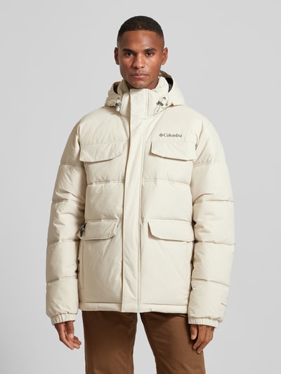 COLUMBIA Jacke mit Kapuze und Pattentaschen Modell 'LANDROAMER' Offwhite 4