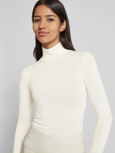 Guess Longsleeve mit Turtleneck Modell 'ANITA' Ecru 3