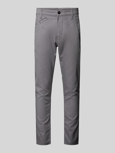 G-Star Raw Slim fit chino met achterzakken, model 'Bronson' Middengrijs gemêleerd - 1