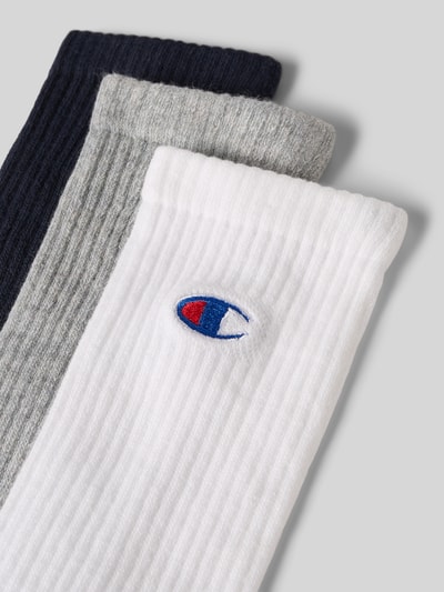 CHAMPION Socken mit Label-Stitching im 3er-Pack Marine 2