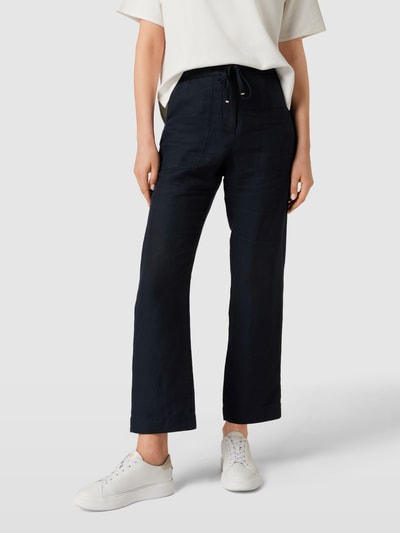 Tommy Hilfiger Stoffen broek met Franse steekzakken Marineblauw - 4