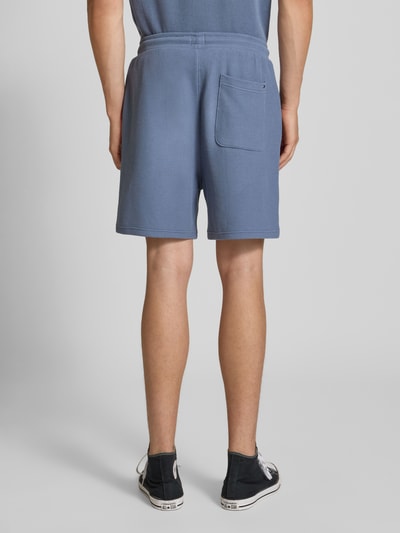 Tommy Jeans Relaxed fit sweatshort met structuurmotief Jeansblauw - 5
