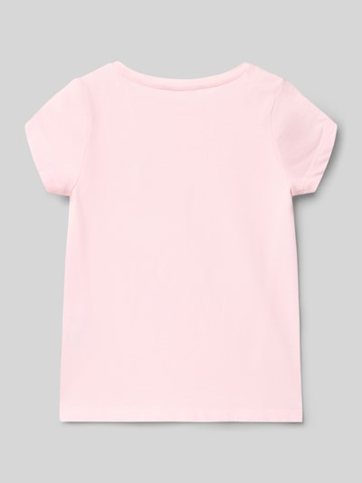 s.Oliver RED LABEL regular fit T-shirt van puur katoen Lichtroze - 3