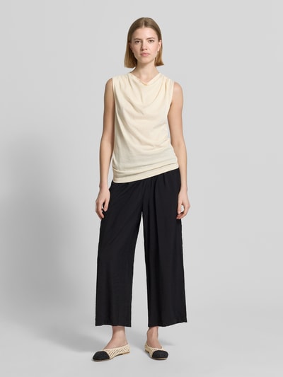 s.Oliver RED LABEL Loose Fit Culotte aus Viskose-Mix Black 1