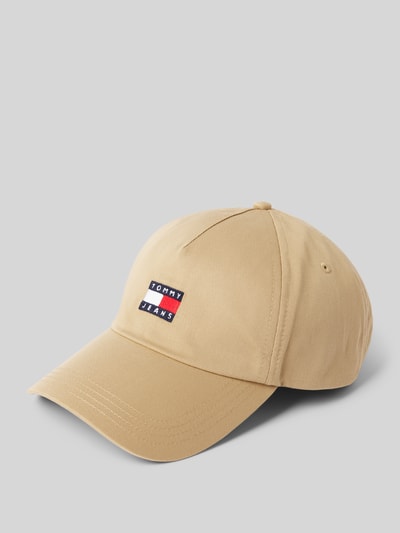 Tommy Jeans Basecap mit Label-Stitching Sand 1