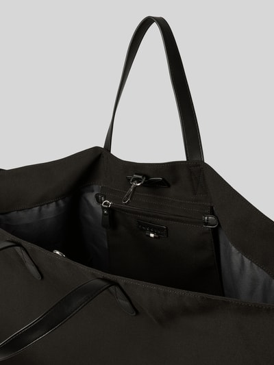 bugatti Shopper mit Label-Patch Modell 'Finn' Black 5