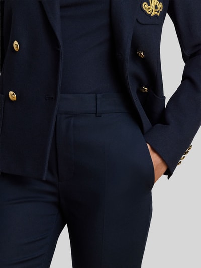 Lauren Ralph Lauren Regular Fit Chino aus Baumwoll-Mix Modell 'ABRIANNA' Marine 3