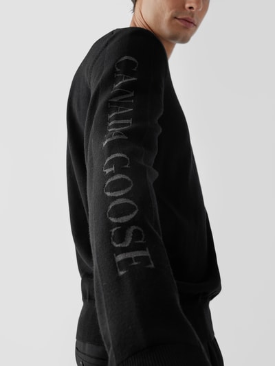 Canada Goose Pullover mit Rundhalsausschnitt Schwarz 3