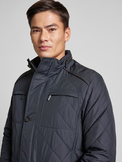 bugatti Jacke mit Steppnähten Marine 3