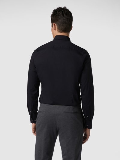 OLYMP Level Five Slim fit zakelijk overhemd van popeline Zwart - 5