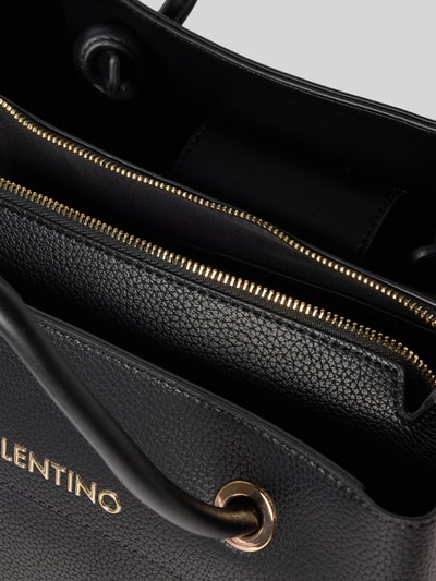 Valentino Bags Handtas met labelapplicatie, model 'ALEXIA' Zwart - 4