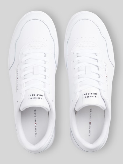 Tommy Hilfiger Sneakersy z prawdziwej skóry Biały 3