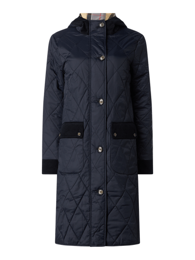 Barbour Steppmantel mit Wattierung Modell 'Mickley' Marine 1