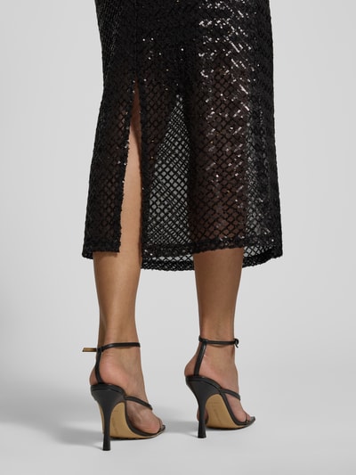 mbyM Midirock in semitransparentem Design Modell 'Essie' Black 3