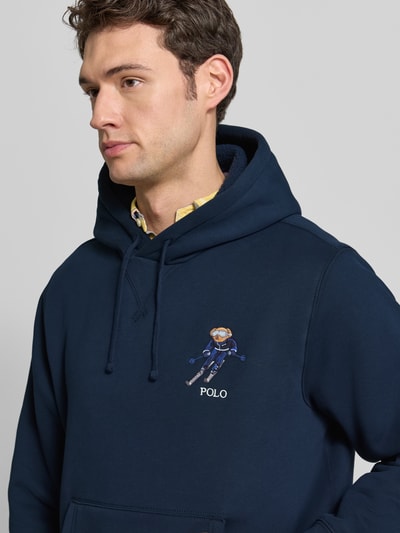 Polo Ralph Lauren Regular fit hoodie van katoenmix Marineblauw - 3
