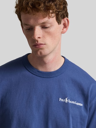 Polo Ralph Lauren Relaxed Fit T-Shirt aus reiner Baumwolle Rauchblau 3