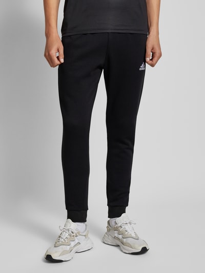 ADIDAS SPORTSWEAR Sweatanzug mit Label-Stitching Black 7