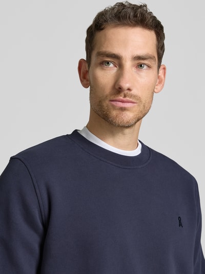 ARMEDANGELS Regular Fit Sweatshirt aus reiner Baumwolle Modell 'BAARO' Marine 3