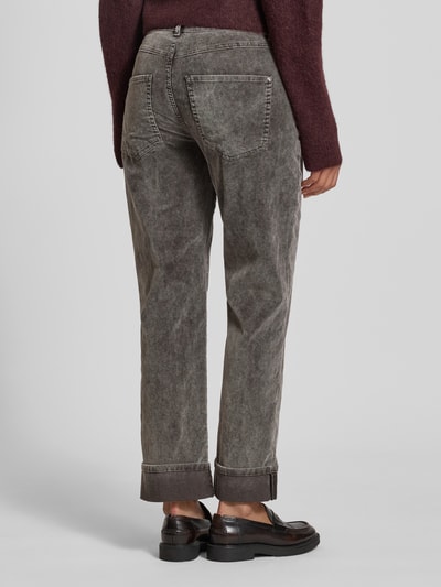 Angels Corduroy broek met steekzakken Donkergrijs gemêleerd - 5