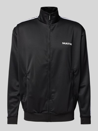 Review X MATW REVIEW X MATW - Trainingsjacke mit Label-Print Black 2