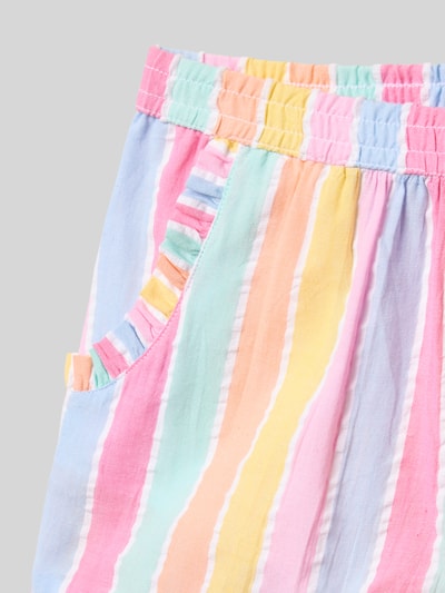 Blue Seven Sweatshorts mit Rüschen Apricot 2