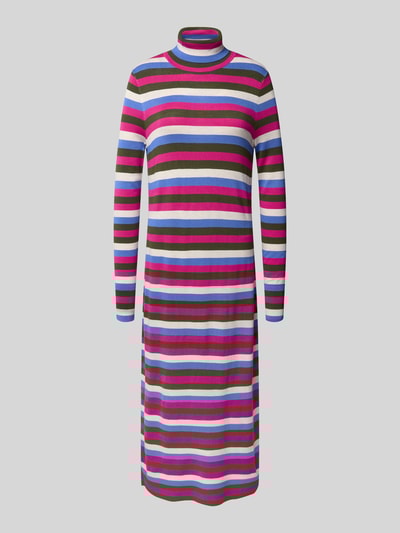 Christian Berg Woman Sukienka midi z mieszanki wiskozy Fuksjowy 2