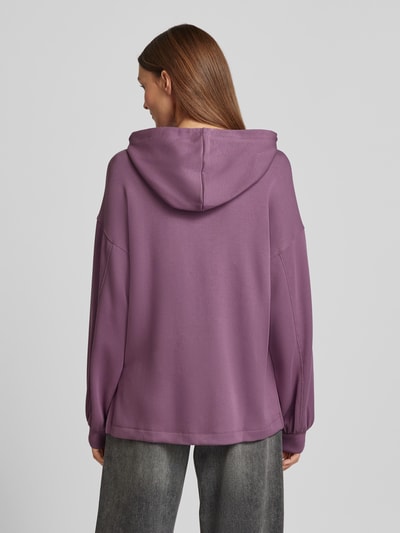 MSCH Copenhagen Hoodie mit Kapuze Modell 'Janelle' Pflaume 5