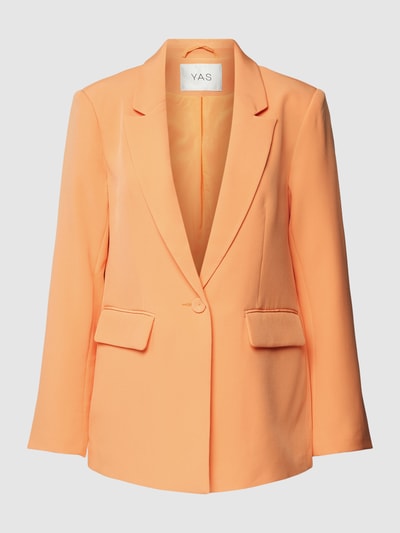 YAS Blazer met reverskraag, model 'Bluris' Oranje - 2