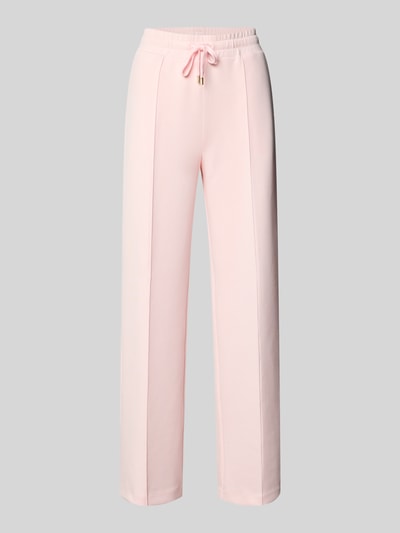 Produktfoto, Sweatpants mit Label-Applikation Modell 'Talila' von JOOP! w kolorze jasnoróżowym, prosty krój, elastyczna tkanina z modalem