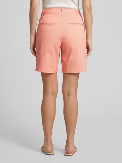 Gant Korte regular fit broek met riemlussen Zalm - 5