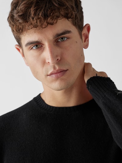 Maison Flaneur Pullover aus Kaschmir Schwarz 6