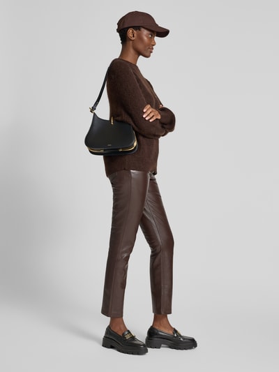 Rabanne Shoulder Bag mit Logo-Print Black 1