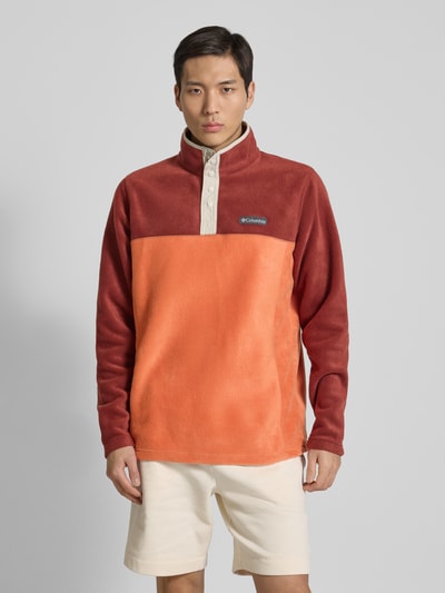 COLUMBIA Sweatshirt met opstaande kraag, model 'STEENS MOUNTAIN' Oranje - 4