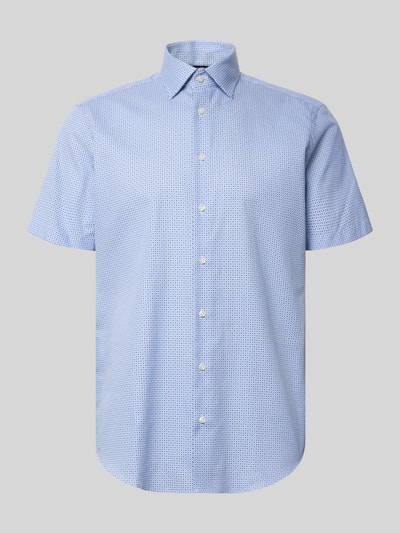 Christian Berg Men Regular Fit Business-Hemd mit Kentkragen Bleu 2