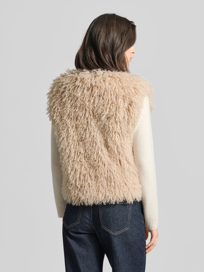OAKWOOD Gilet van effectgaren, model 'BETH' Beige - 5