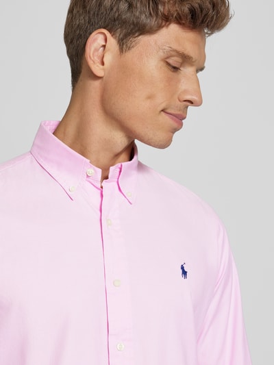 Polo Ralph Lauren Koszula casualowa z kołnierzykiem typu button down Mocnoróżowy 3